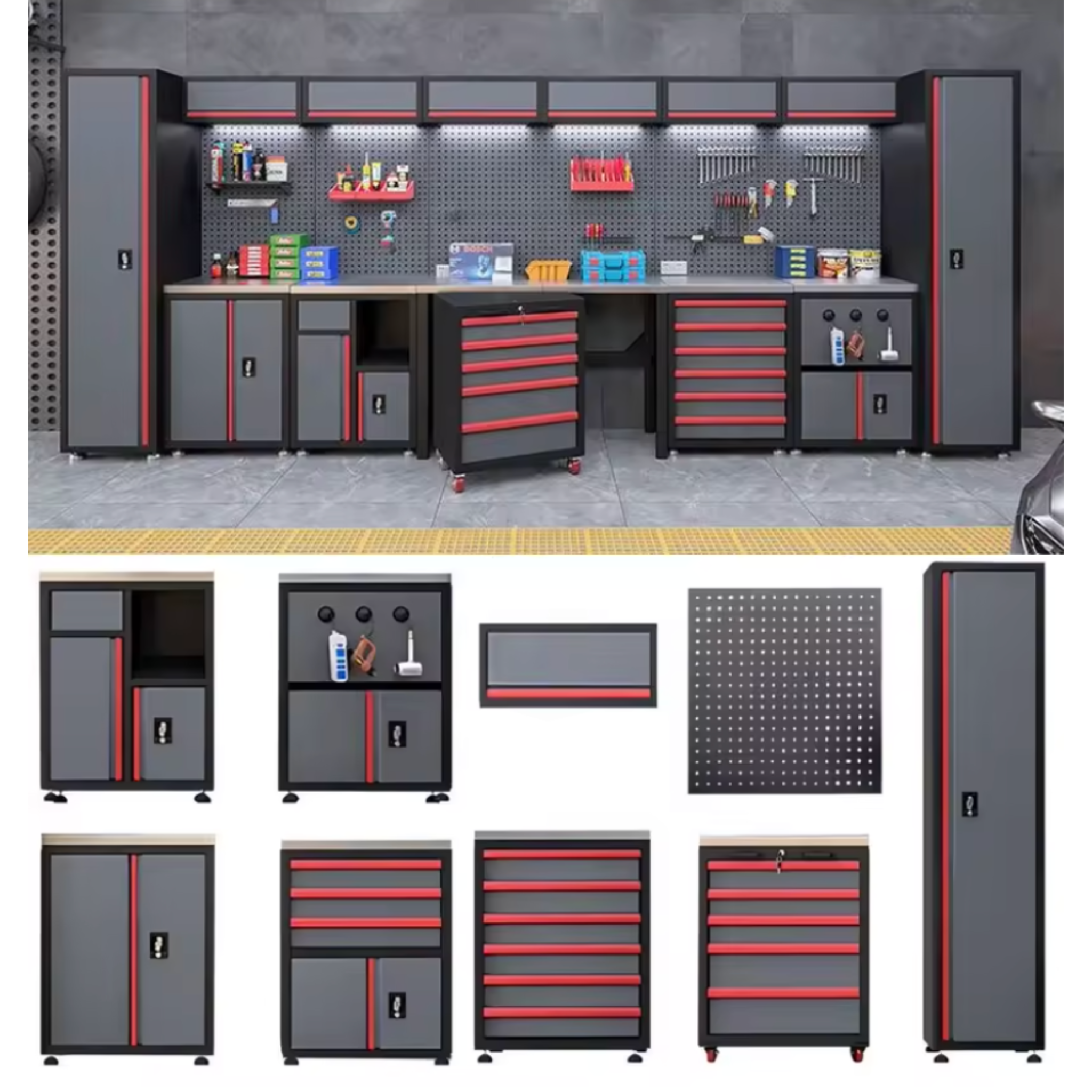 RedLine ApexMax Garage Cabinet System